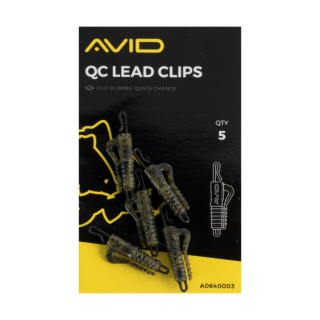 Závěsky Avid Carp Outline QC Lead Clips 5ks