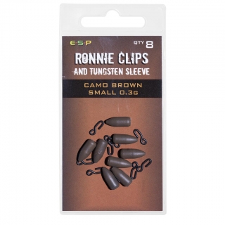 ESP Ronnie Clips Small 0,3g Camo Brown