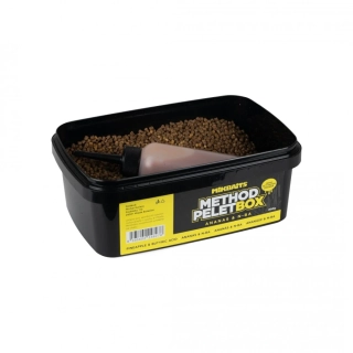 Method pelet box Mikbaits 400g + 120ml Activator Ananas N-BA