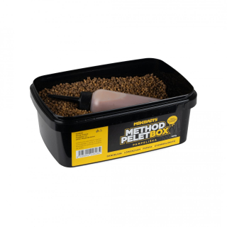 Method pelet box Mikbaits 400g + 120ml Activator Pampeliška