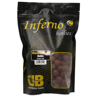 Rozpustné boilies Carp Inferno Hot Line Medúza 20mm 1kg