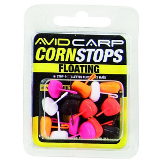 Zarážky Avid Carp Corn Stops Floating Multi Coloured Long