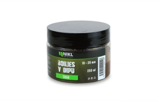 Boilies v dipu NIKL Crab 18+20mm 250g