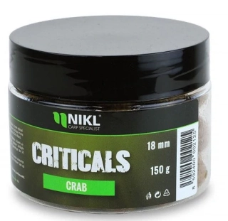 Vyvážené boilie NIKL Criticals Crab 24mm 150g