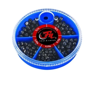 Broky Filfishing Split Shots Large Box 100g