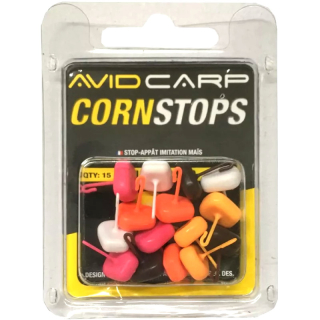  Zarážky Avid Carp Corn Stops Multi Coloured Long
