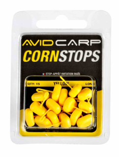 Zarážky Avid Carp Corn Stops Yellow Long