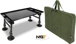 Stolek NGT Dynamic Bivvy Table + Obal Zdarma!