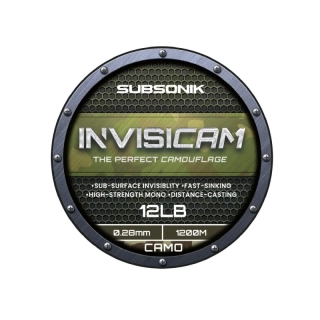 Vlasec Sonik Subsonik Invisicam 1200m 0,31mm 15lb