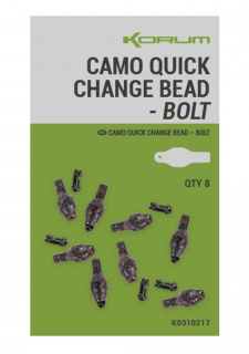 Rychlospojka Korum Camo Quick Change Bead Bold 8ks