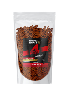 Pelety FeederBait Method Pellet 4mm 800g Jahoda