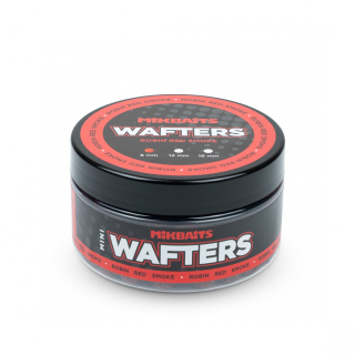Vyvážené boilie Mikbaits Mini Wafters 100ml 8mm Robin Red SMOKE