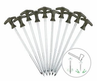 Kolíky ZFISH Bivvy Peg Set 20cm/10ks