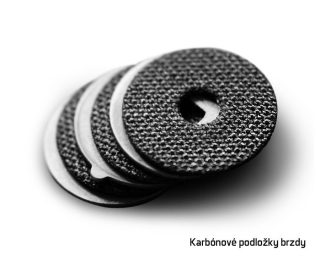 Karbonové podložky Delphin Y body 29mm 3ks