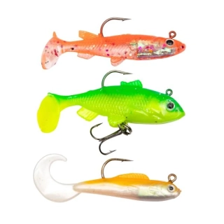 Set nástrah Zebco Perch Lure Pack 6cm Fluoro 3ks