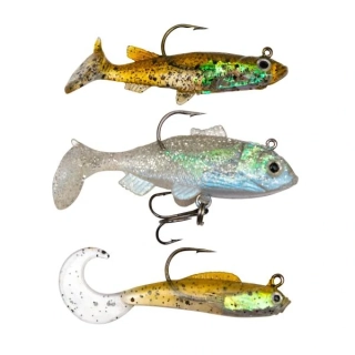 Set nástrah Zebco Perch Lure Pack 6cm Natural 3ks