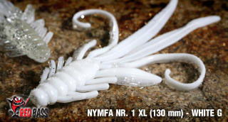 Nymfa REDBASS XL 130mm White G