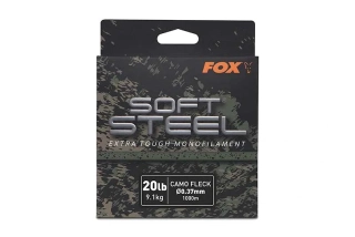 Vlasec FOX Soft Steel Fleck Camo Mono 1000m 0.37mm 20lb/8.2kg