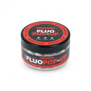 Plovoucí boilie Mikbaits Fluo Pop-Up Chilli Česnek 100ml 10mm