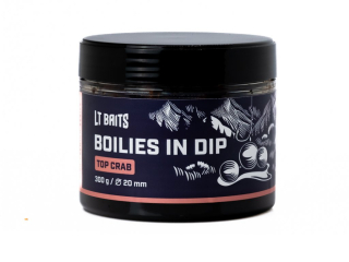 Boilies v dipu LT Baits Top Crab 300g 20mm