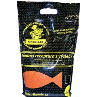 Vnadící směs Richard Konopásek RIKOMIX Kapr Speciál červený 2,5kg