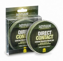 Šňůra Mivardi DirectContact Sinking Braid 0,18mm/25lb 1200m