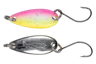 Plandavka Mikado Mini Spoon 2,5g 2,4cm růžovožlutá/stříbrná