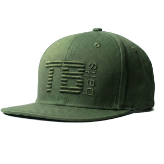 Kšiltovka TB Baits Snapback 3D Logo Green