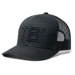 Kšiltovka TB Baits Trucker Cap 3D Logo Black