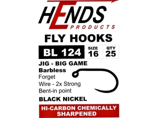 Háčky HENDS BL124 Jig Big Game Barbless 25ks #10