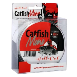 Vlasec Hell-Cat Catfish Mono Clear 300m 0,65mm 34,7kg