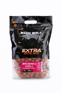 Boilies Magic Wolf Extra Brusinka/Krill 20mm 3kg