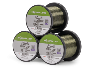 Vlasec Korum Classic Main Line 1000m 0,23mm 6lb