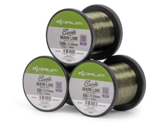 Vlasec Korum Classic Main Line 1000m 0,26mm 8lb