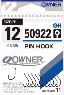 Háčky Owner 50922 Pin Hook #4 7ks