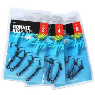 Návazec Giants fishing Ronnie Rig with Peg 4ks #2