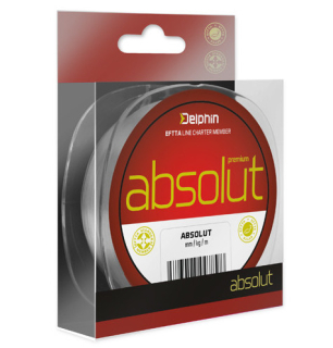 Vlasec Delphin ABSOLUT transparentní 300m 0,18mm 6,9lbs