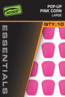 Plovoucí umělá kukuřice FOX Edges Essentials Pop-Up Pink Corn Large 10ks