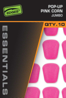 Plovoucí umělá kukuřice FOX Edges Essentials Pop-Up Pink Corn Jumbo 10ks