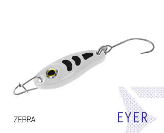 Plandavka Delphin EYER 2,5cm 3g Zebra