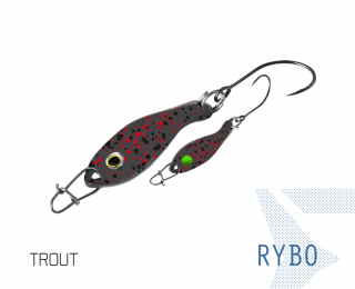Plandavka Delphin RYBO 2,5cm 0,5g Trout