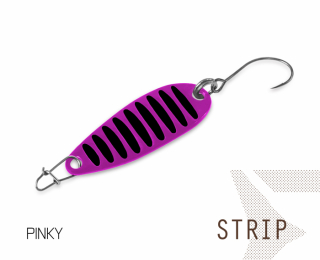 Plandavka Delphin STRIP 3,2cm 2g Pinky