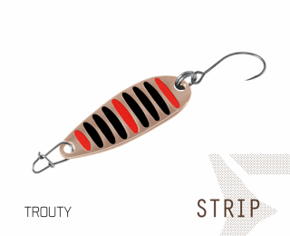 Plandavka Delphin STRIP 3,2cm 2g Trouty