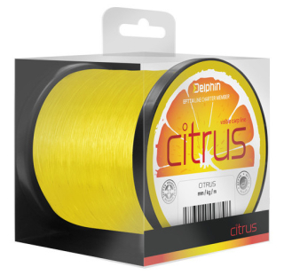 Vlasec Delphin CITRUS žlutý 0,30mm 15lbs 600m