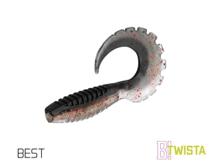 Umělá nástraha Delphin TWISTA UVs 5ks 10cm BEST