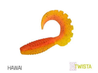 Umělá nástraha Delphin TWISTA UVs 5ks 10cm HAWAI