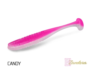Umělá nástraha Delphin ZANDERA UVs 5ks 15cm CANDY