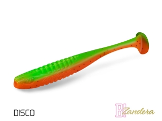 Umělá nástraha Delphin ZANDERA UVs 5ks 15cm DISCO