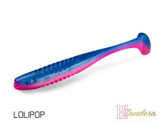 Umělá nástraha Delphin ZANDERA UVs 5ks 15cm LOLIPOP