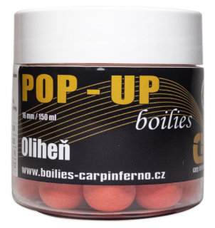 Pop - Up Boilies Carp Inferno 16mm 150ml Oliheň